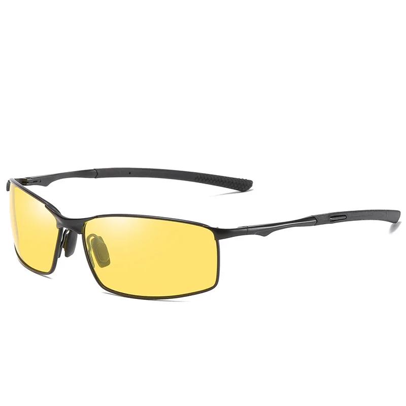 New Sunglasses Polarized Men Driving Glasses Color night-vision Goggles Cycling RoadMen Shades mens sunglasses
