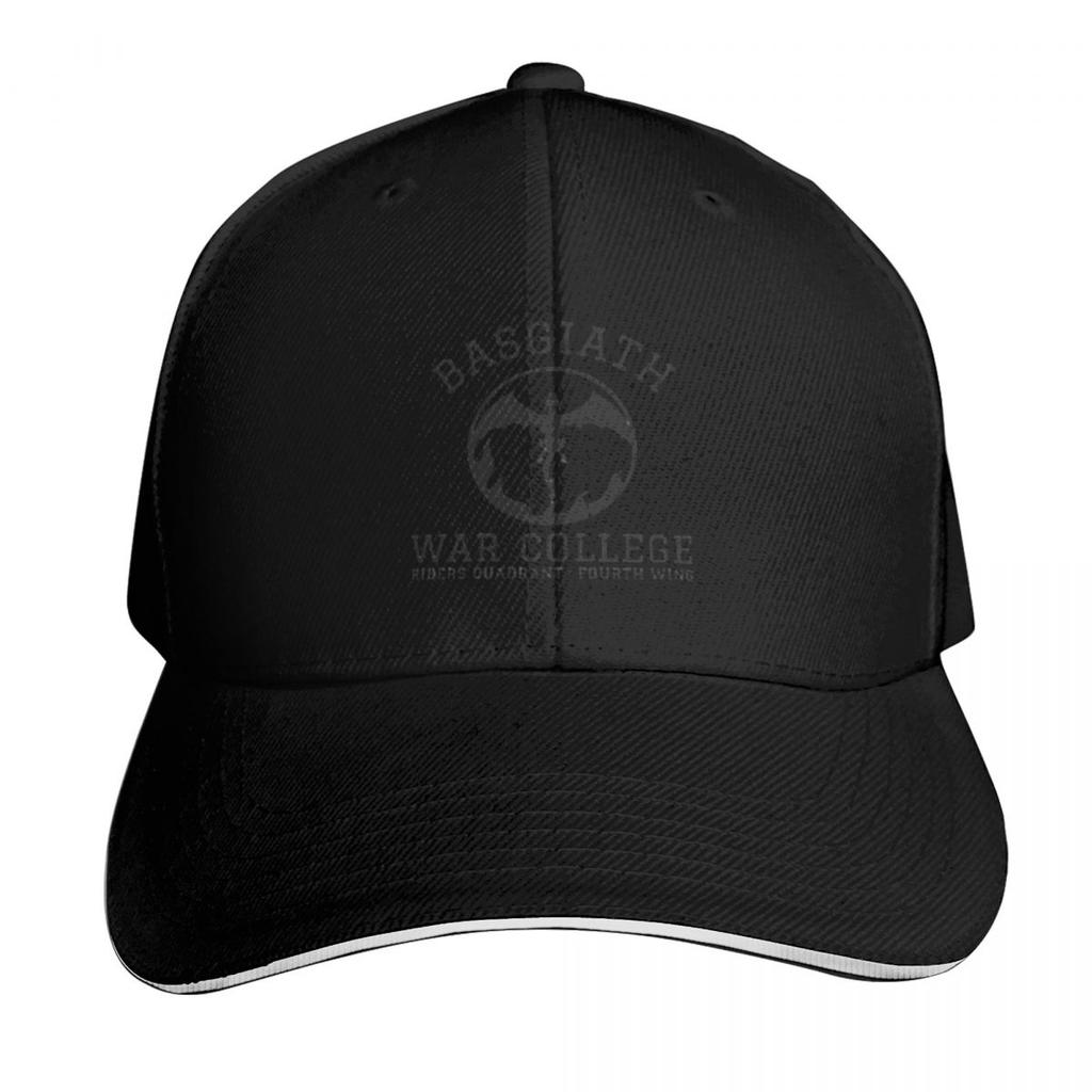 Vintage Basgiath War College Fourth Wing Cap Fashion Casual Baseball Caps Adjustable Hat Hip Hop Summer Unisex Baseball Hats