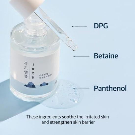 ROUND LAB 1025 Dokdo Ampoule / Low Molecular Moisturizing 45g Clear
