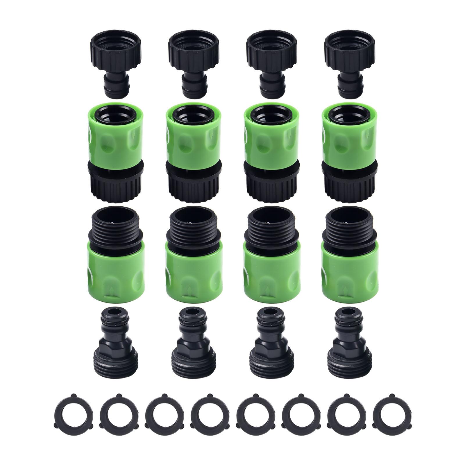 

Соединитель для шланга 1 комплект 3/4 дюйма Садовый шланг Соединитель папа-мама Быстроразъемное соединение для садового шланга Пластик Совершенно новый China Mainland
