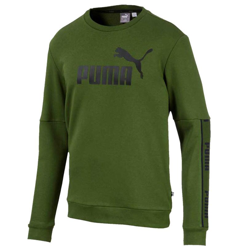 Puma Knitted Round Neck Sports Casual Breathable Long Sleeve Sweatshirt Men sweatshirt 580437-33 M