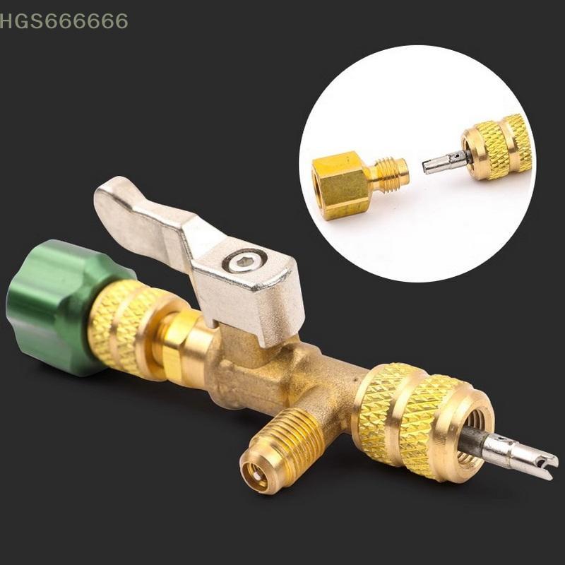 Air Conditioner Repair Tool Low Refrigerant Leakage Enhance AC Performance With HS1430 Valve Core Wrench