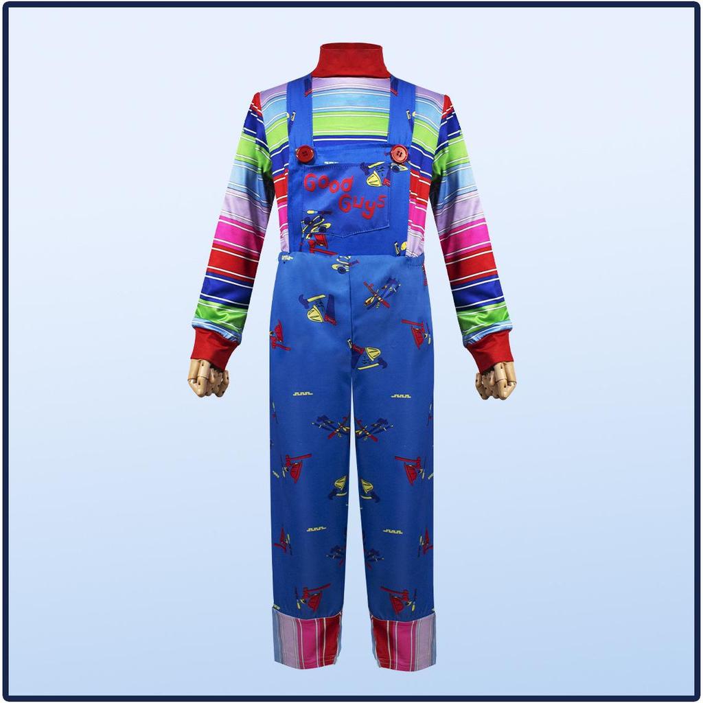 Chucky Horror Child's Halloween Cosplay Costume for Role Play