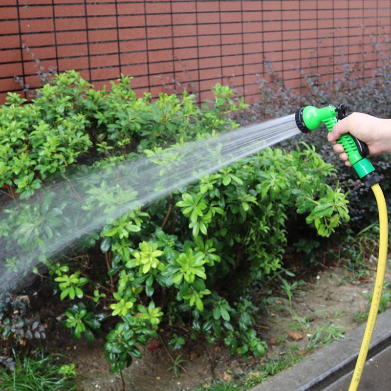 7 Function Water Gun Garden Lawn Plant Flower Vegetable Flower Bed Watering Irrigation Spray Gun Car Washing Home Clean Tool