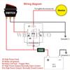 JD1914 Relay 12V 40A 5 Pin Car Relay 584416 586147 586224 for Johnson Evinrude OMC Outboard Marine Corp Bulbs 7
