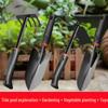 Multifunctional Gardening Tool Set: Clam Digging Shovel, Rake, Hoe, Iron Shovel, Small Shovel & Small Hoe for Planting & Household Use