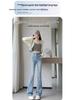 Women's Retro High Waist Light Flare Jeans - Spring 2026 Slimming Bodycon Lounge Wear
