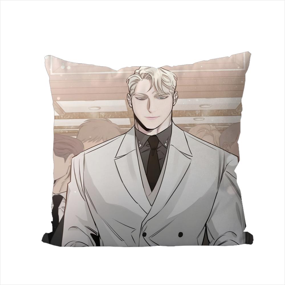 BL Mmanhwa Pillow Case For Car Sofa Decorative Home Doublesided Print Plush Square Throw Pillow Cushion Cover