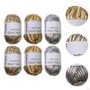 Metallic T-shirt Yarn Crochet Sewing Accessories Portable Multifunction Hand Knitting for
