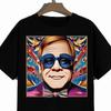 Elton John Tshirt 8 , Elton John Graphic Tee, Elton John Graphic Tee, Elton John
