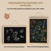 Hanging Wooden Frame Blackboard Menu Display for Coffee Shop or Restaurant