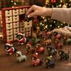 Weihnachten Halloween Adventskalender mit Acryl