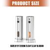Customizable Electric Pepper and Salt Grinder Rechargeable Cordless Adjustable Setting For Spices Grinding Device Set