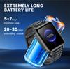 Smartwatch mit Bluetooth-Anrufen, wasserdicht, Schrittzähler, Herzfrequenz, Blutsauerstoff und Schlafüberwachung.