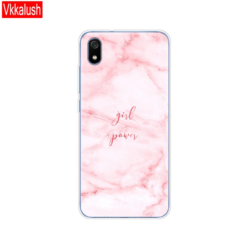 Silicon Case For Xiaomi Redmi 7a Cases Full Protection Soft Tpu Back Cover For Redmi 7 A Bumper Phone Shell Bag Coque