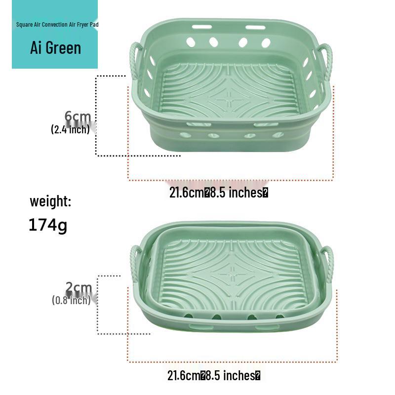 Silikonowa Forma do Pieczenia i Mata do Frytkownicy Powietrznej - Silikon Spożywczy