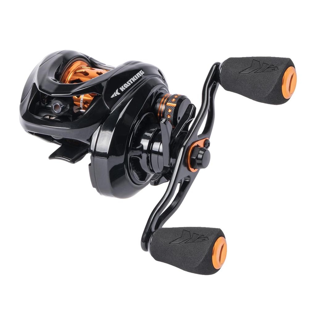 KASTKING Zephyr BFS Baitcasting Gear Drag Bait Finesse Ball Carbon Suitable for Bass and Saltwater Reel, 7.21 Ratio, Clicker, Ultra-lightweight