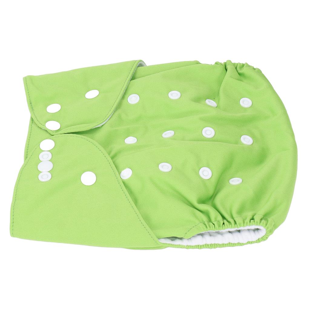 Baby Stoffwindel Bequem Atmungsaktiv Wasserdicht Doppelter Druckknopf Auslaufsicher Elastische Windel