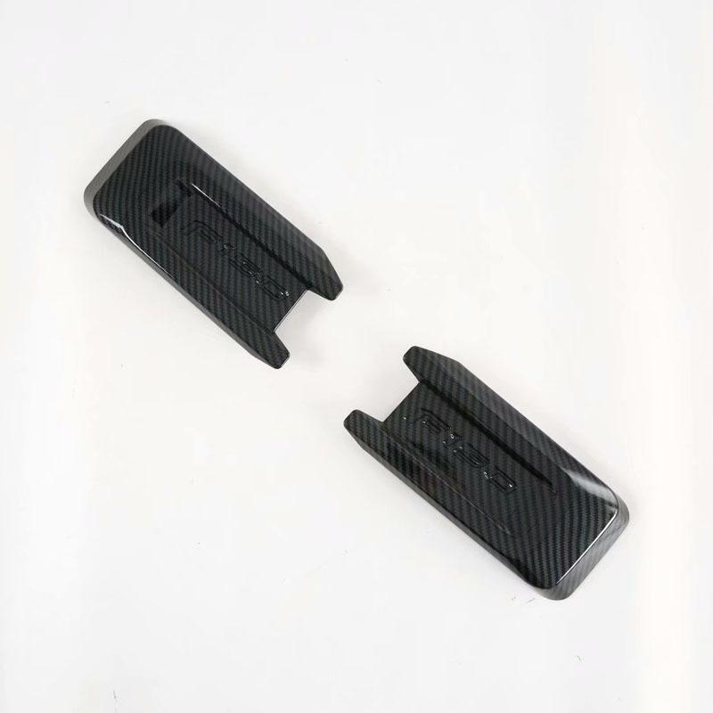 For 2017 To  Ford F150 Raptor Car Front Fog Light Lamp Cover Trim Exterior ABS Decor Frame Car Styling Garnish Accessories