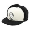 [New Era] Cap 59FIFTY with Ears Snoopy Collaboration White 7 12 5950 DOGEAR PEANUTS SNOOPY FACE GRY
