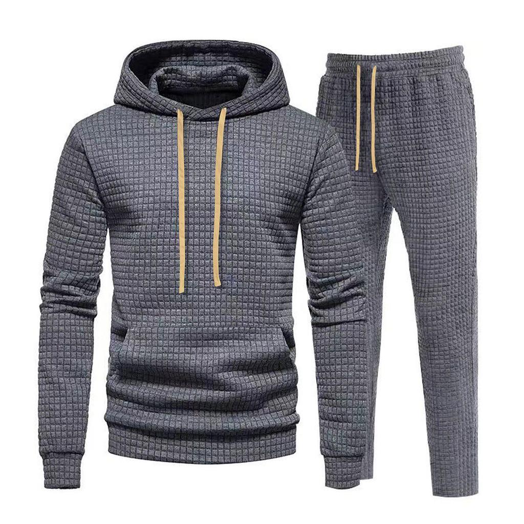 Exclusive Men's Sports Hoodie & Pants Set - Super Hot Selling!
