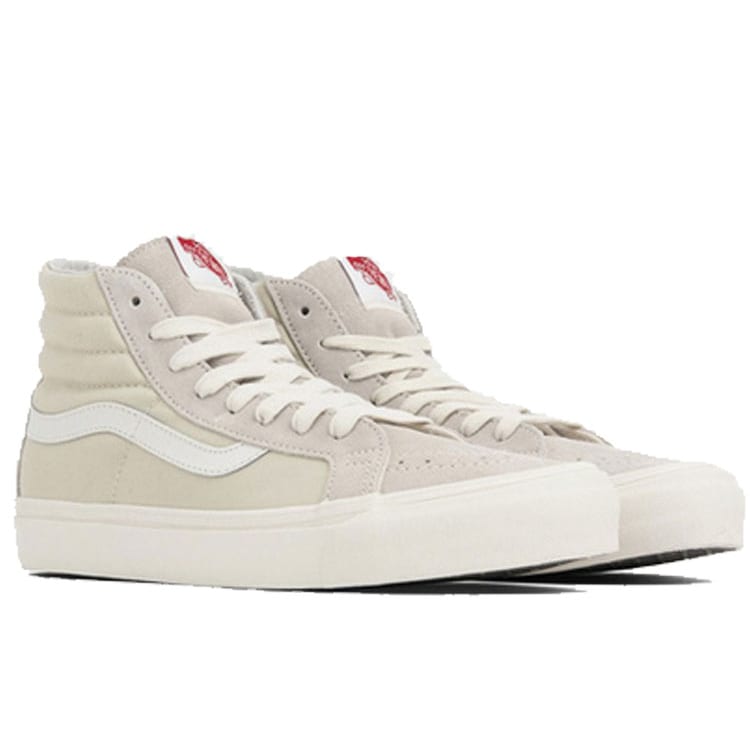 Sk8 Vans-Hi Lx Suede Canvas 'Pearl Marshmallow' VN0A45JLVQS