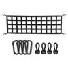 Car Trunk Organizer Net UV Car Accessories for Protection Pickup Truck Bed Cargo Mesh Tailgate Net Cargo Storage Netting Div
