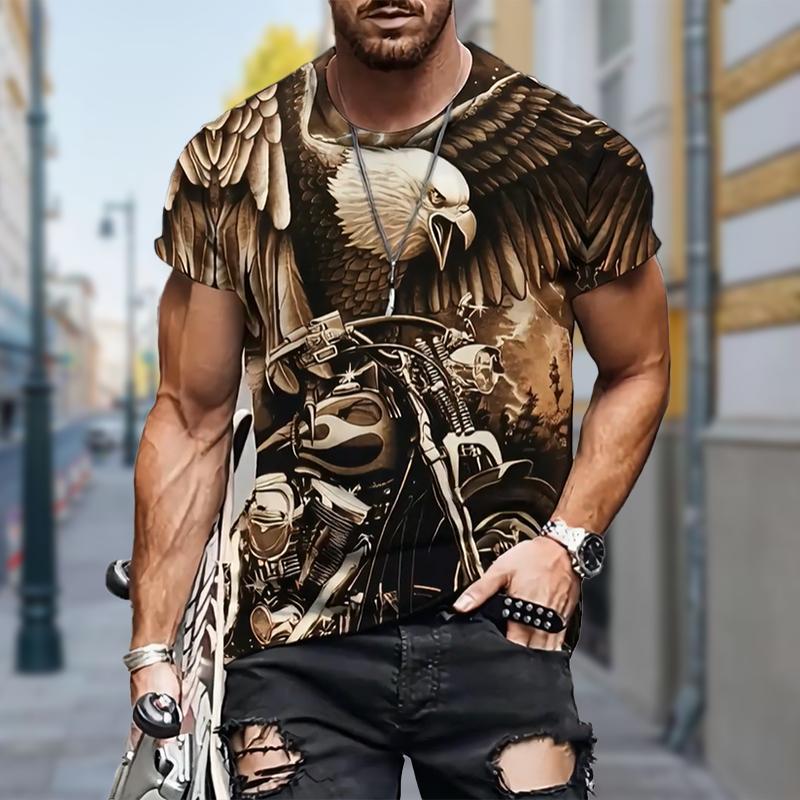 

Новая летняя мужская модная футболка с принтом щенка, мужская футболка, топ 8XL оранжевый