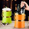 Commercial bar KTV dedicated ice bucket Creative Beer and Red Wine Champagne Bucket Stainless steel ice bucket beer cooler