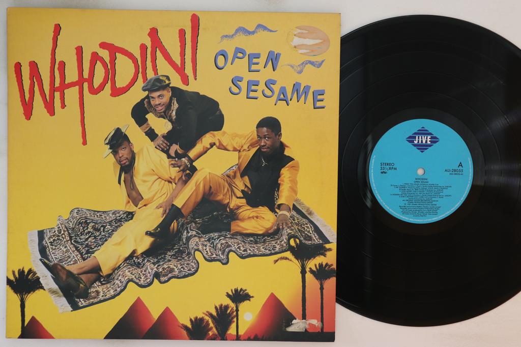 LP Record WHODINI - Open Sesame ALI28055 JIVE 1987 Japan Rap & Hip-Hop/R&B Used