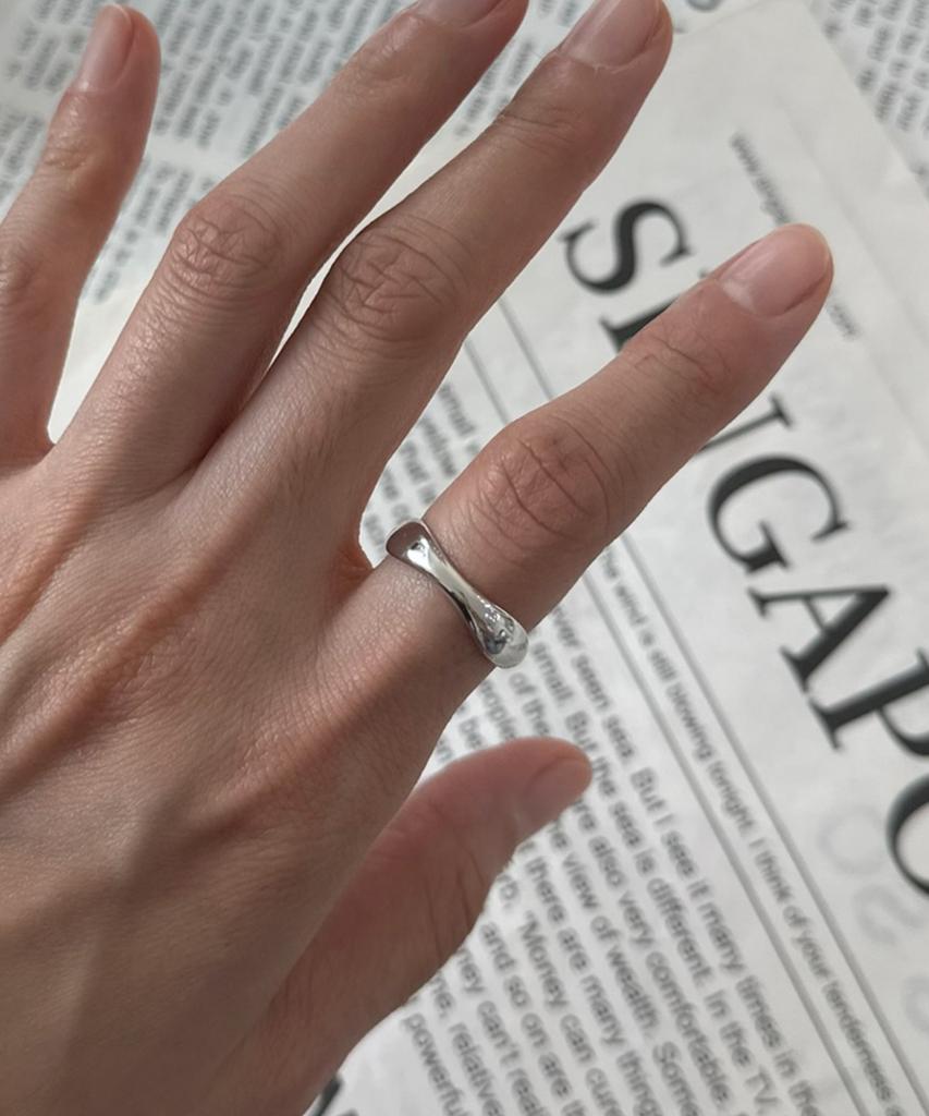 Baradu [Baradu 925] Big Wave Ring