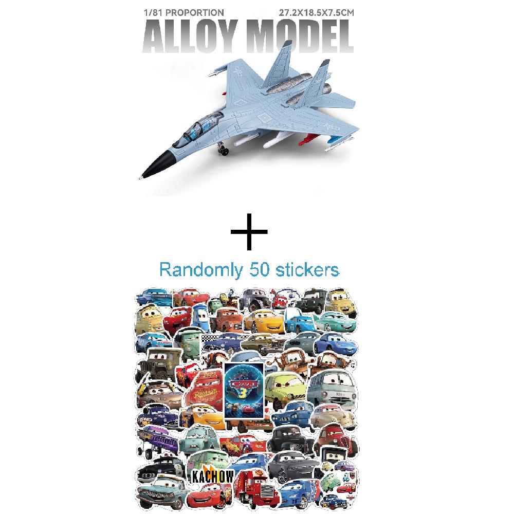 1:81 J-16 Fighter Model Toy Alloy Diecast Music Light Pull Back Launchable Missile Military Airplane Models for Boys Gifts