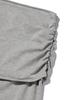 Seuweideu Shirring Long Skirt [Gray]