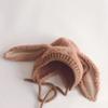 Cartoon Ear Protection Cap Thick Warm Plush Beanie Cap Unisex Baby Rabbit Hat  Vacation