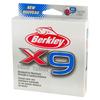 Berkley X9 Braided Superline Crystal 50 Lb Test 69 Lb Kg 328 Yards 300m Fishing Ideal for Freshwater and Saltwater Environments 31.5 Line,