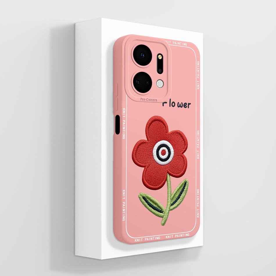 Für Honor X7 X7A X7C X7D X70 Hülle Anime Faule Katze Funda Für Honor X 7 Weiche Flüssigsilikon Handy-Rückseite Vollschutzhülle