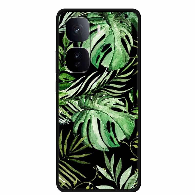 Black Silicone Case For Vivo iQOO Neo 10 Pro Plus Case Cartoon Coque Soft Back Cover For Vivo iQOO Neo 9s Pro Plus Case Funda