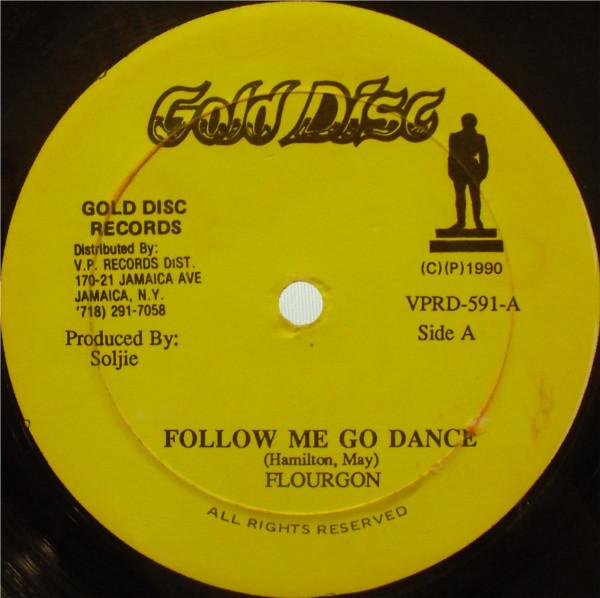 

12inch Record FLOURGON Follow Me Go Dance VPRD591 Gold Disc 1990 US Reggae Ska Dub Used