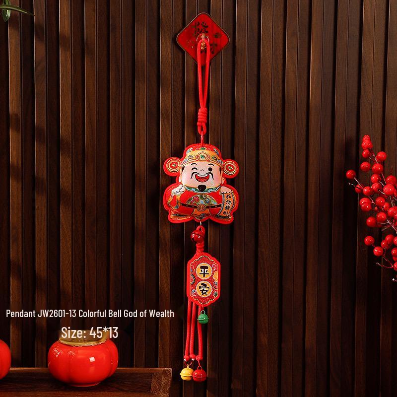 2026 A Ló Éve Fu Plakett Beltéri Ünnepi Medálok Bejárati és Nappali Dekorációhoz