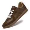 Fashion 2024 Lace-Up for Men Skate Shoes Genuine Leather Business Men Casual Shoes Outdoor Mens Sneakers Male Comfortable Walking Shoe