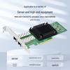 EB-LINK 10G Dual-Port SFP+ PCIe X4 Fiber Network Card
