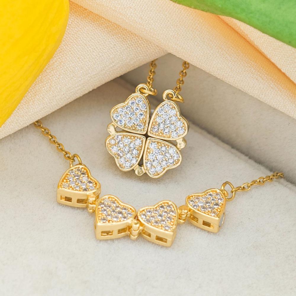 Necklace Women Do Not Fade Summer Small Cute Temperament Titanium Steel Necklace Versatile High-end Jewelry Simple Collarbone Chain