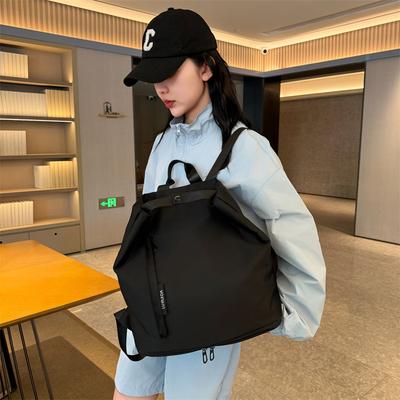Simple Korean Version Fitness Bag Lightweight Waterproof Casual Travel Bag Dry and Wet Separation Casual Backpack