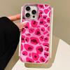 Retro Gradient purple Leopard Girls Phone Case for iphone 16 15 14 7 8 Plus 13 11 12 Pro Max X XS XR SE 2022 2020 16e Back Cover