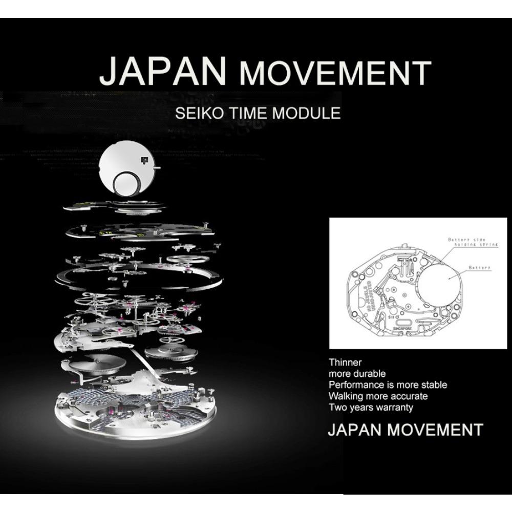 Ladies Watch Waterproof 36mm Dial Design Simple and Versatile Watch