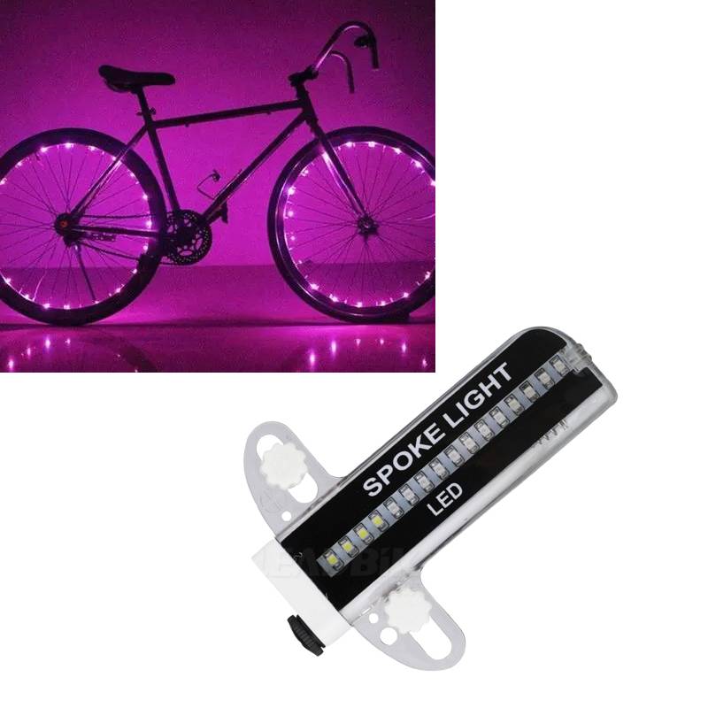 Led Bicycle 32 Wheel Lights Waterproof Warning Lamps Bike Tools Accessories