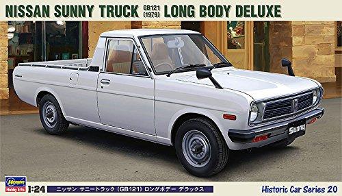 Hasegawa Nissan Sunny Truck GB121 Long Body Deluxe Plastic Model HC20 1/24