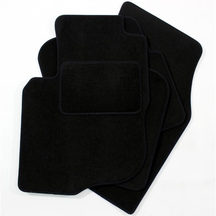 Tapis De Sol - Mitsubishi - Carisma - Velours Noir - Ajustement Précis - Renforcé Pédale