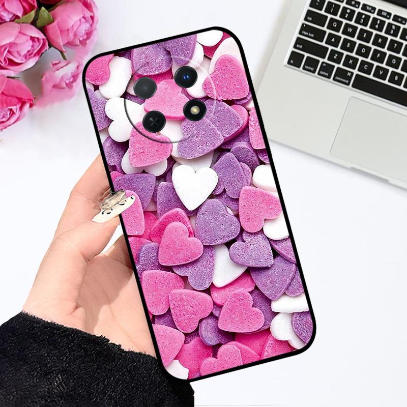 For Huawei Nova Y91 Case STG-LX1 Color Printing TPU Silicone Phone Cover For Huawei Enjoy 60X Shockproof Coque Fundas Cartoon