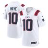 NFL Team Apparel Patriots Steelers Embroidered V-Neck Oversized Jersey Men Sports Fan Wear